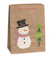 Christmas Gift Bag - Snowman